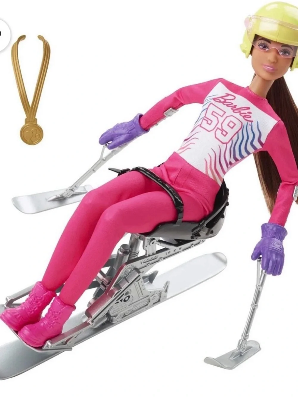 Barbie You Can Be Anything Alpine Skier Doll Winter Sports NWT